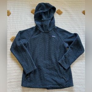Patagonia Blue Fleece Hoodie